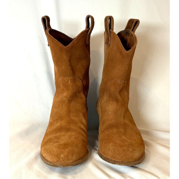 Marc by Marc Jacobs Ginger Tan Suede Mid-Calf Boots EUR 37 - Picture 3 of 9